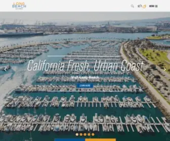 Visitlongbeach.com(Visit Long Beach) Screenshot