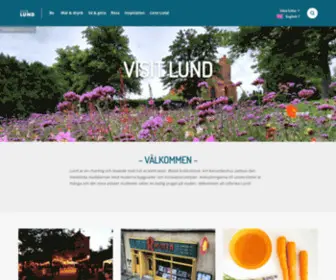 Visitlund.se(Destination lund) Screenshot