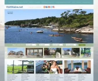 Visitmaine.net(Unofficial Guide To Maine) Screenshot