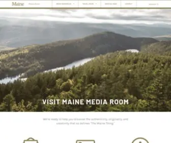 Visitmainemediaroom.com(Visit Maine Media Room) Screenshot