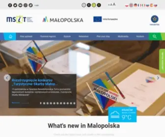 Visitmalopolska.pl(Official tourist portal of the Małopolska Voivodeship) Screenshot