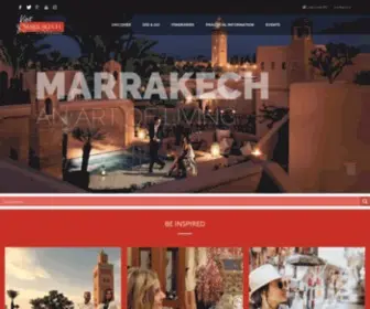 Visitmarrakech.com(VisitMarrakech the official tourism portal of Marrakech) Screenshot