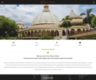 Visitmayapur.com(Visitmayapur) Screenshot