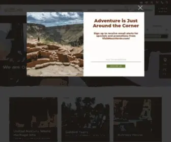 Visitmesaverde.com(Mesa Verde National Park) Screenshot