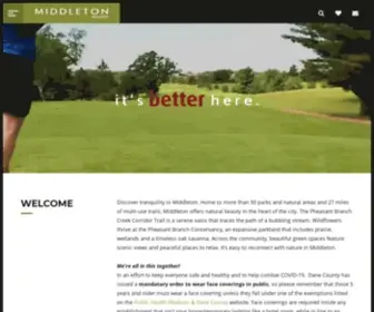 Visitmiddleton.com(Visit Middleton Wisconsin) Screenshot