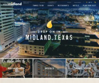 Visitmidland.com(Midland TX) Screenshot