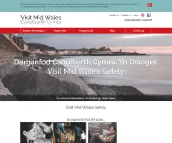 Visitmidwales.co.uk(This is Mid Wales 2021) Screenshot