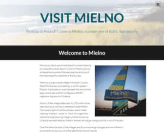 Visitmielno.com(Come to Mielno) Screenshot