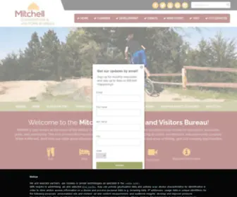 Visitmitchell.com(Mitchell Area Chamber of Commerce) Screenshot