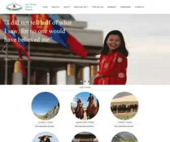 Visitmongolia.com(Mongolia Travel and Tour Information. Mongolia Travel Guide) Screenshot