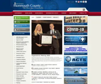 Visitmonmouth.com(County of Monmouth) Screenshot