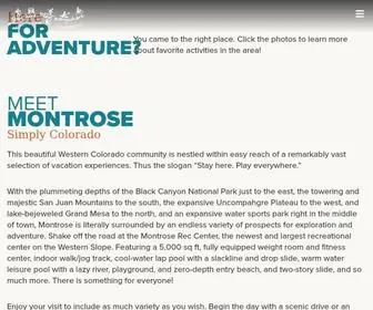 Visitmontrose.com(Visit Montrose) Screenshot