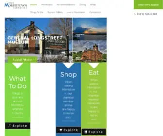 Visitmorristowntn.com(Morristown Safecation) Screenshot