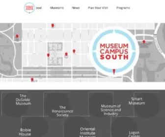 Visitmuseumcampussouth.com(Visit Museum Campus South) Screenshot