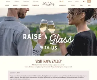 Visitnapavalley.com(Visit Napa Valley Wineries) Screenshot