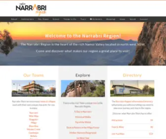 Visitnarrabri.com.au(Visit Narrabri) Screenshot