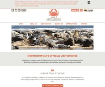 Visitnorthnorfolk.com(Visit North Norfolk Official Website) Screenshot