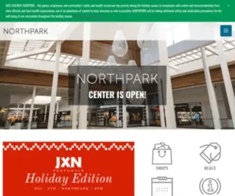 Visitnorthpark.com(Premier Shopping In Ridgeland) Screenshot