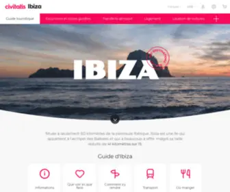 Visitonsibiza.com(Visitons Ibiza) Screenshot