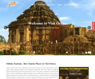 Visitorissa.in(Odisha Tourism & Travel Holiday Guide) Screenshot