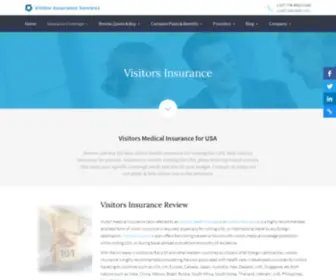 Visitors-Insurance.info(Visitors Insurance) Screenshot