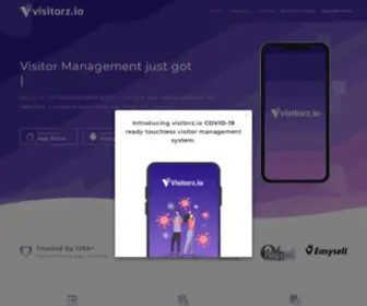 Visitorz.io(Touchless Visitor Management System) Screenshot