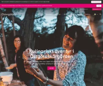 Visitostergotland.se(Östergötland) Screenshot