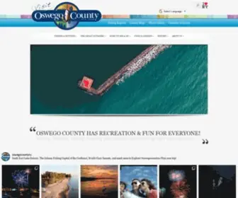 Visitoswegocounty.com(Visit Oswego County) Screenshot