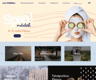 Visitparnu.com(Avasta Pärnu) Screenshot