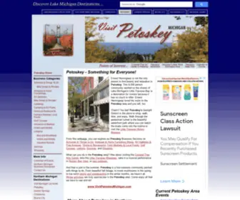 Visitpetoskeymichigan.com(Visitpetoskeymichigan) Screenshot