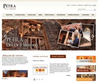 Visitpetra.jo(PETRA CITY) Screenshot