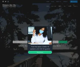 Visitpittsboro.com(Pittsboro-Siler City Convention & Visitors Bureau) Screenshot