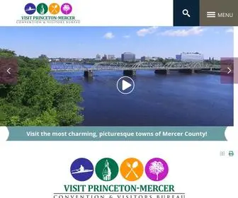 Visitprinceton.org(Princeton & Mercer County NJ) Screenshot