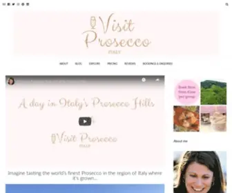 Visitproseccoitaly.com(Prosecco Wine Tours) Screenshot