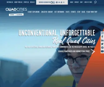 VisitQuadcities.com(Visit Quad Cities) Screenshot