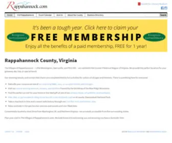 Visitrappahannockva.com(Visit Rappahannock) Screenshot