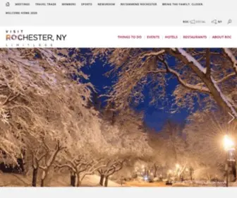 Visitrochester.com(Visit Rochester) Screenshot