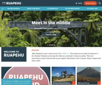 Visitruapehu.com(Visit Ruapehu) Screenshot