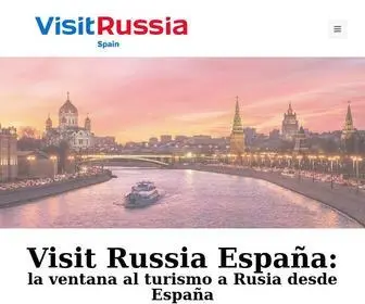 Visitrussiaspain.es(Visitar Rusia desde España) Screenshot