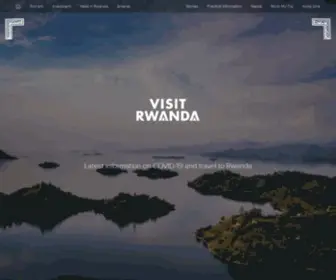 Visitrwanda.com(Discover the Land of a Thousand Hills) Screenshot