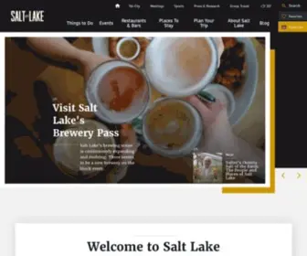 Visitsaltlake.com(Salt Lake City Hotels) Screenshot