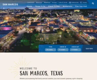Visitsanmarcos.com(San Marcos Attractions) Screenshot