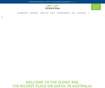 Visitscenicrim.com.au(Feel on top of the world in the award winning Scenic Rim) Screenshot