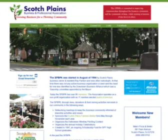 Visitscotchplains.com(Scotch Plains Business and Professional Association) Screenshot