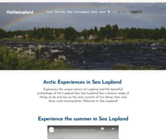 Visitsealapland.com(Drupal) Screenshot