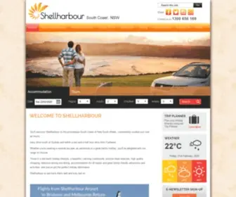 Visitshellharbour.com.au(Shellharbour Visitor Information Centre) Screenshot