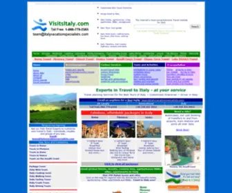 Visitsitaly.com(Travel to Italy) Screenshot