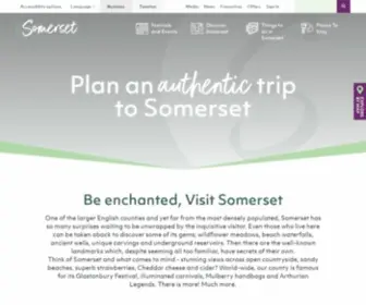 Visitsomerset.co.uk(Somerset) Screenshot