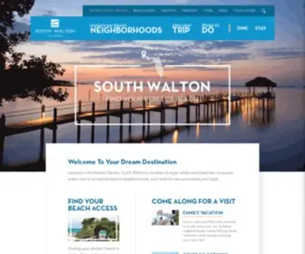 Visitsouthwalton.com(Visit South Walton) Screenshot
