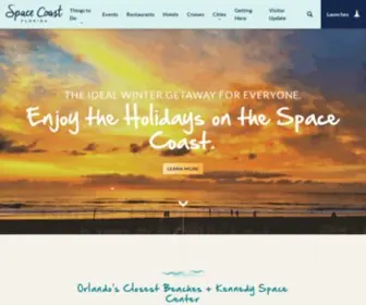 Visitspacecoast.com(The Space Coast Office of Tourism. Florida's Space Coast) Screenshot
